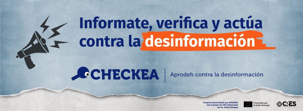 Campaña Checkea contra la desinformación