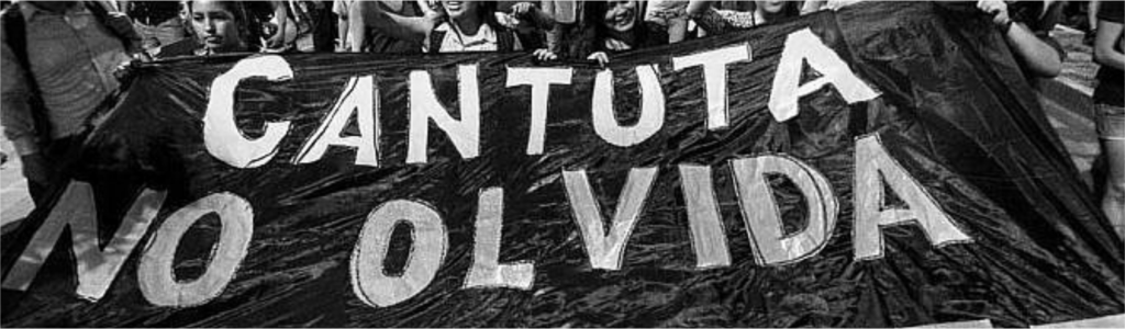 Marcha de memoria de La Cantuta, archivo institucional de APRODEH