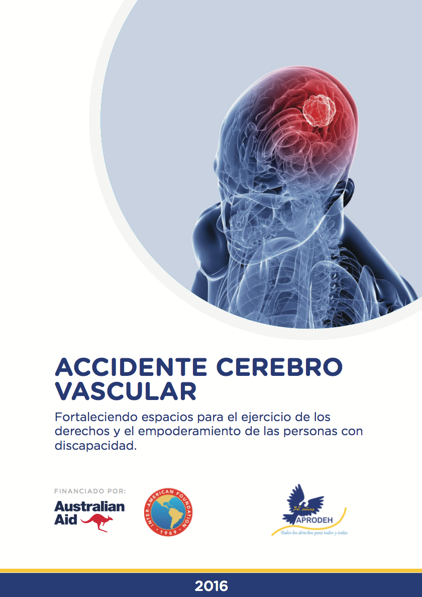 Portada de Díptico Accidente Cerebro Vascular (ACV)