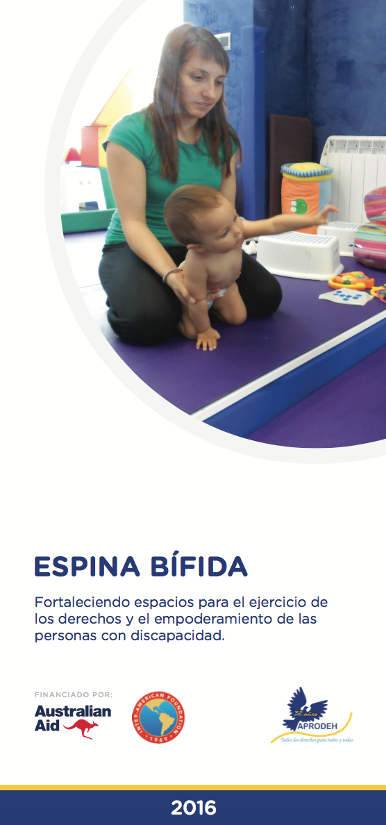 Portada de Tríptico Espina Bífida