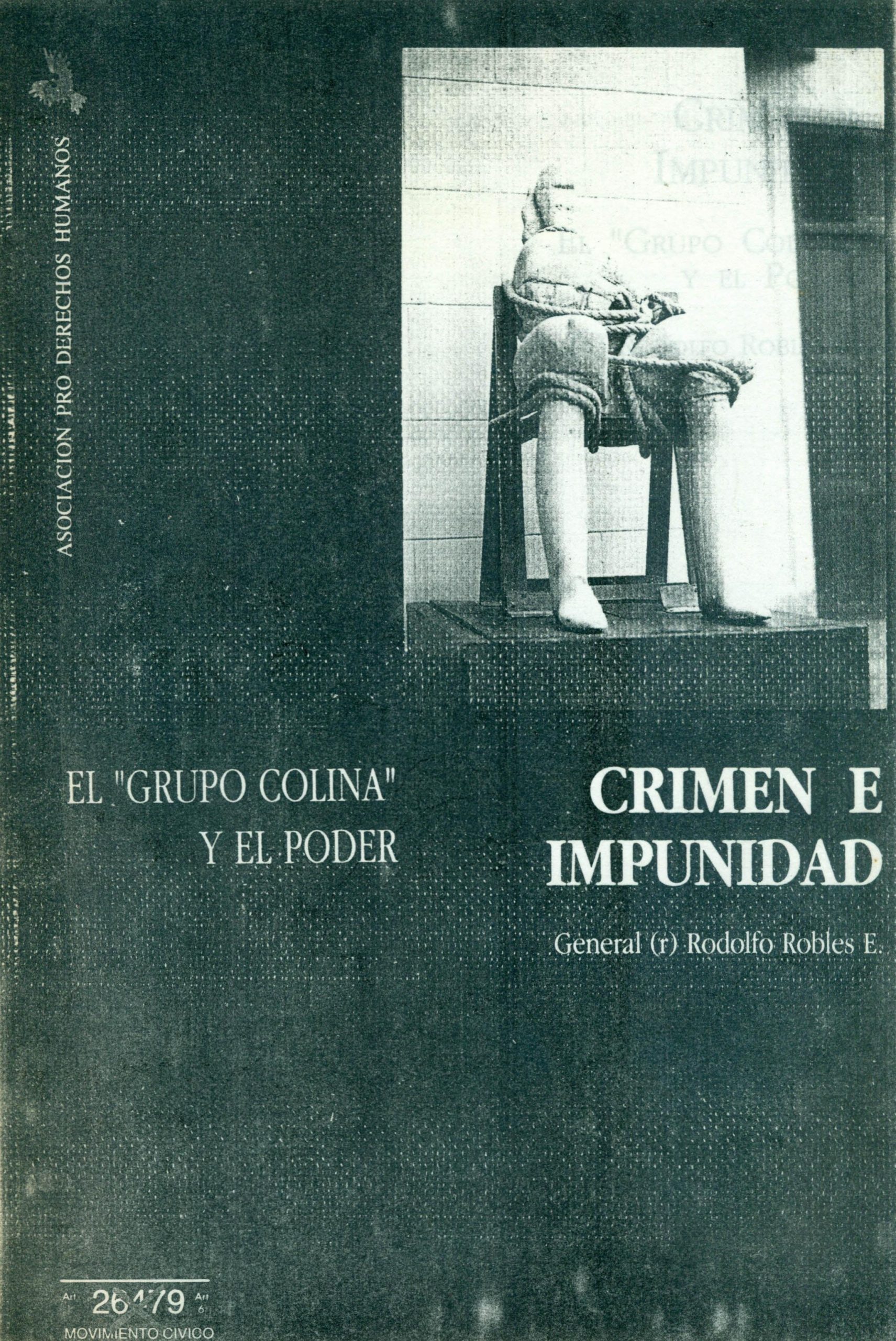 Portada de EL GRUPO COLINA Y EL PODER