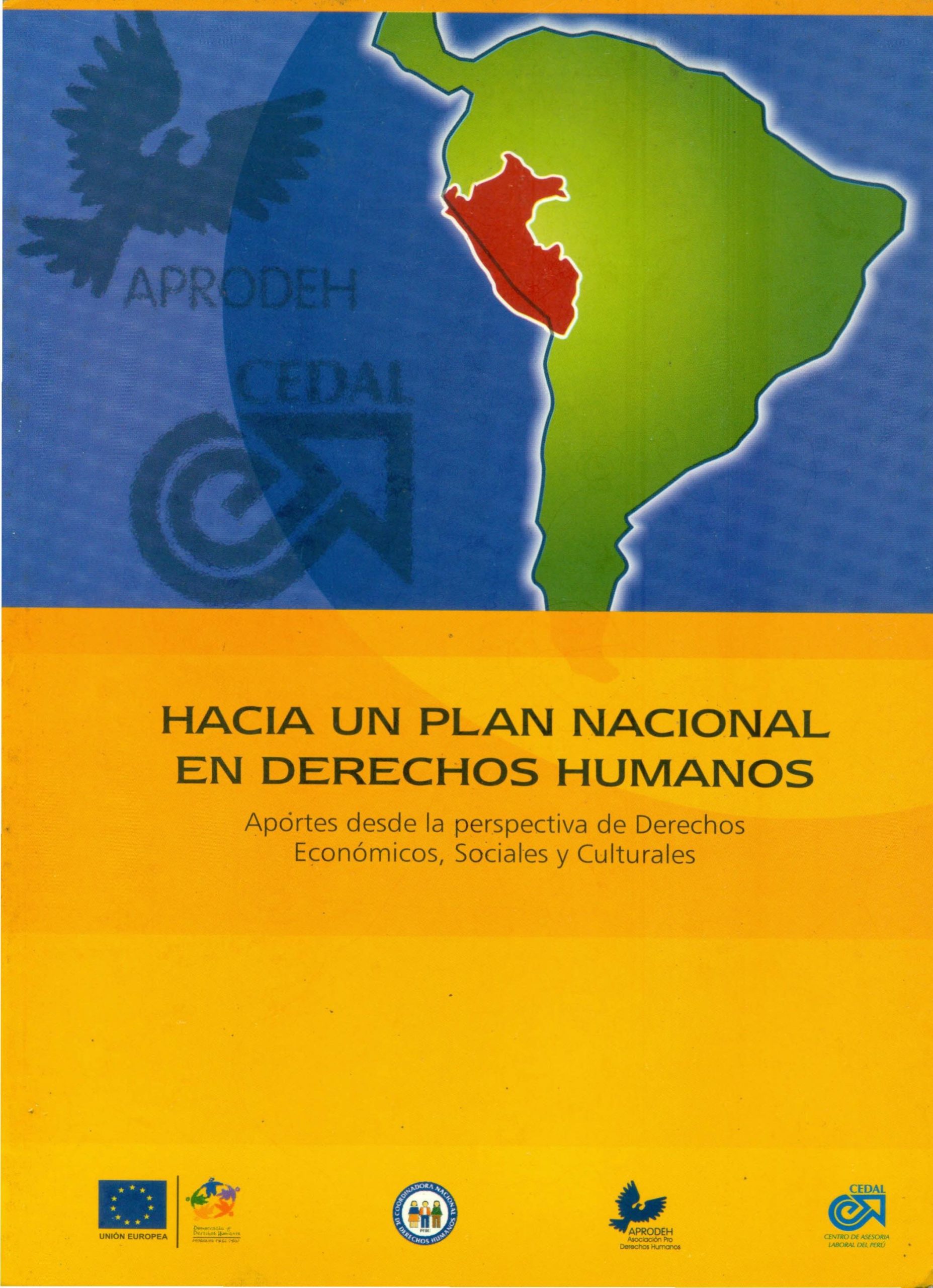 Portada de HACIA UN PLAN NACIONAL EN DDHH