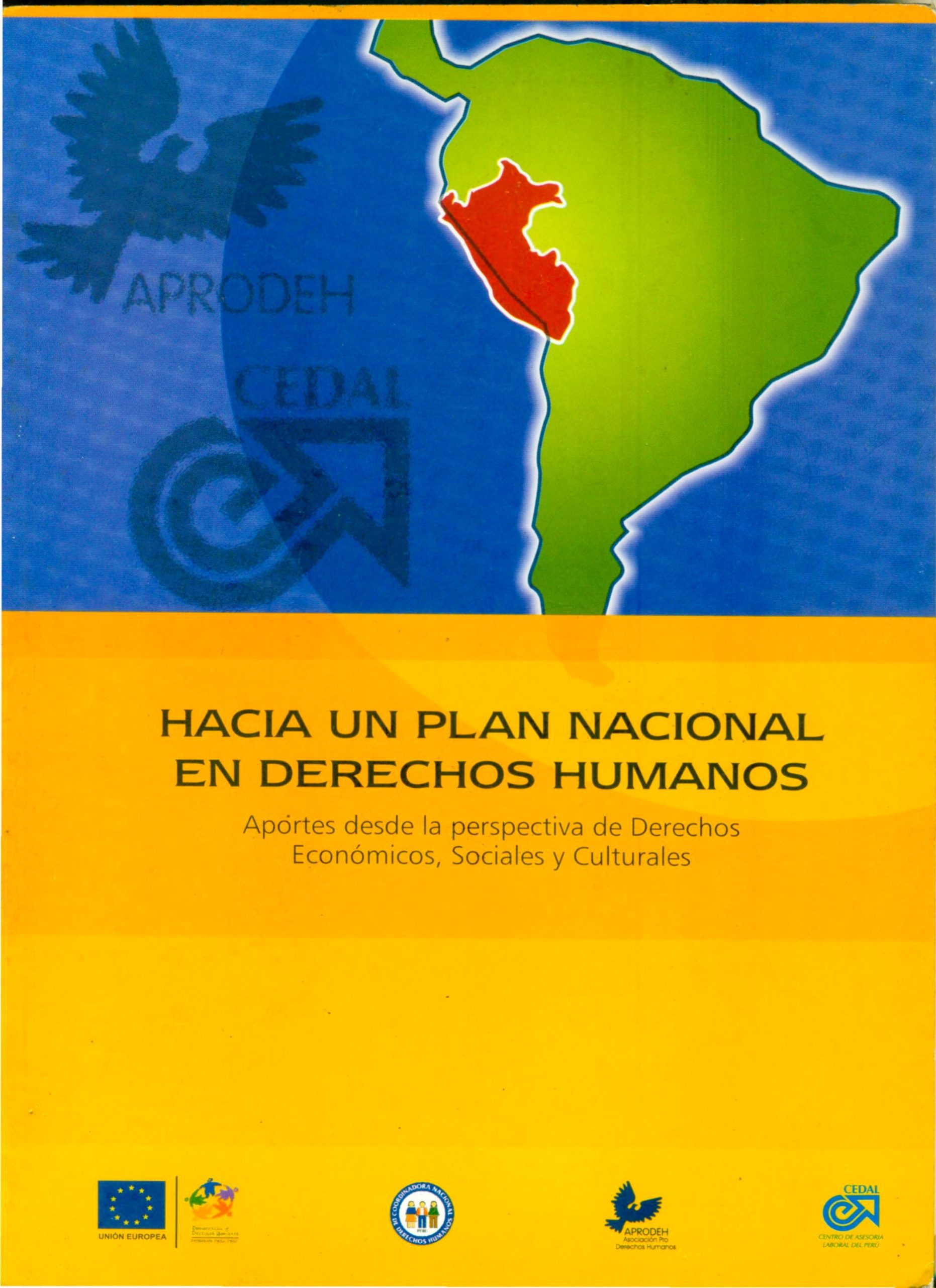 Portada de Hacia un plan nacional en ddhh