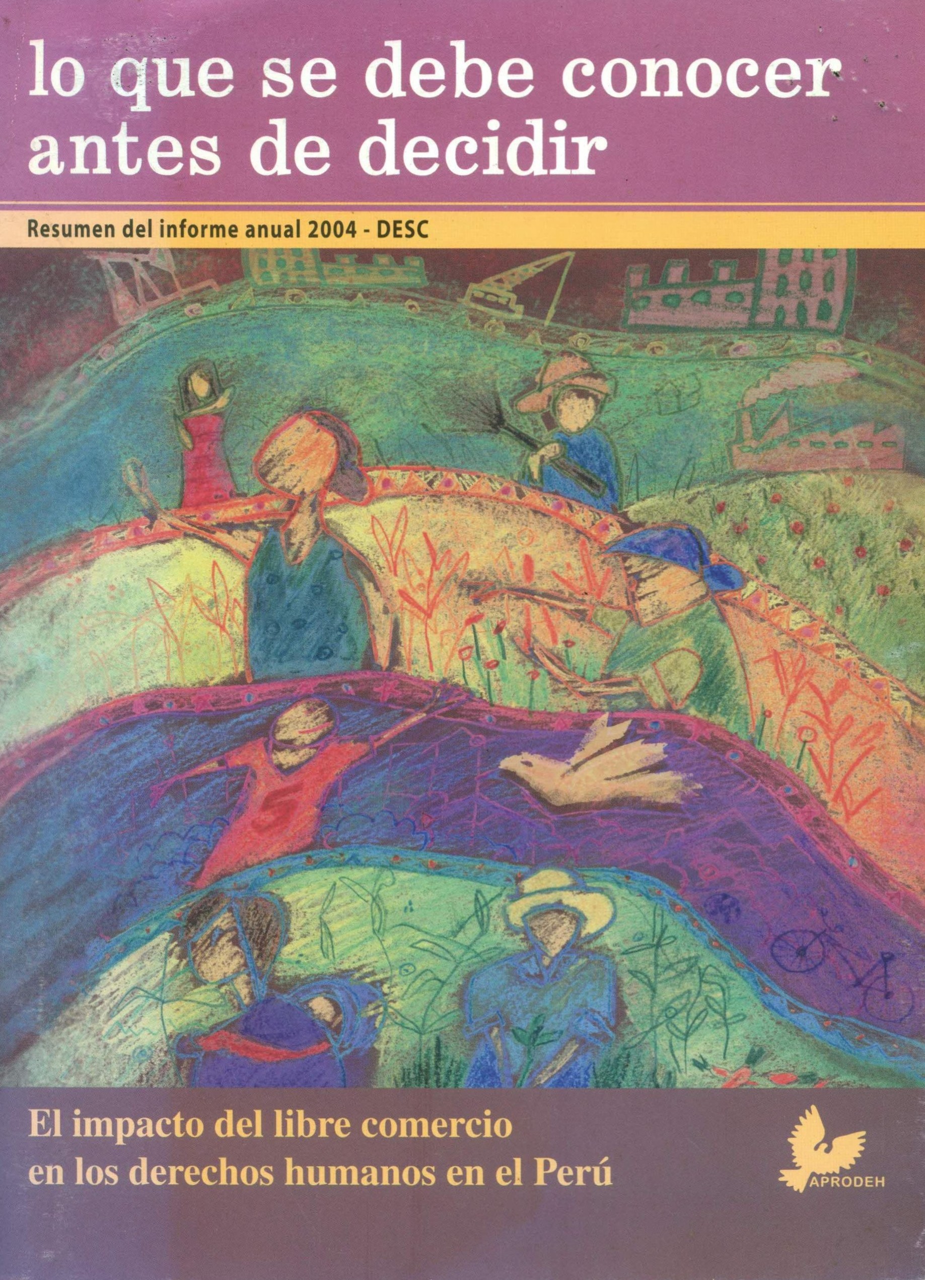 Portada de Informe DESC 2004