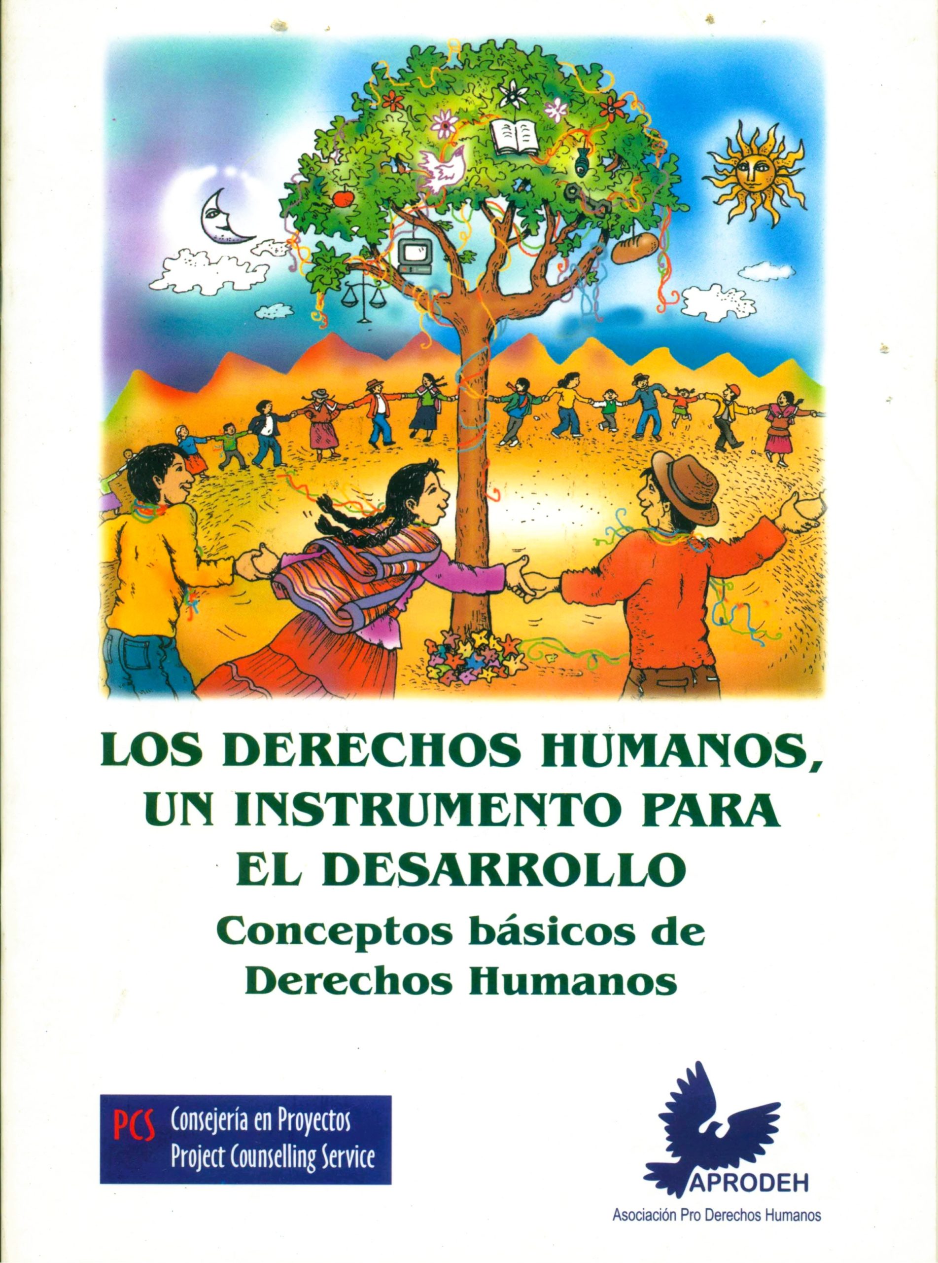 Portada de Los derechos humanos un instrumento para el desarrollo