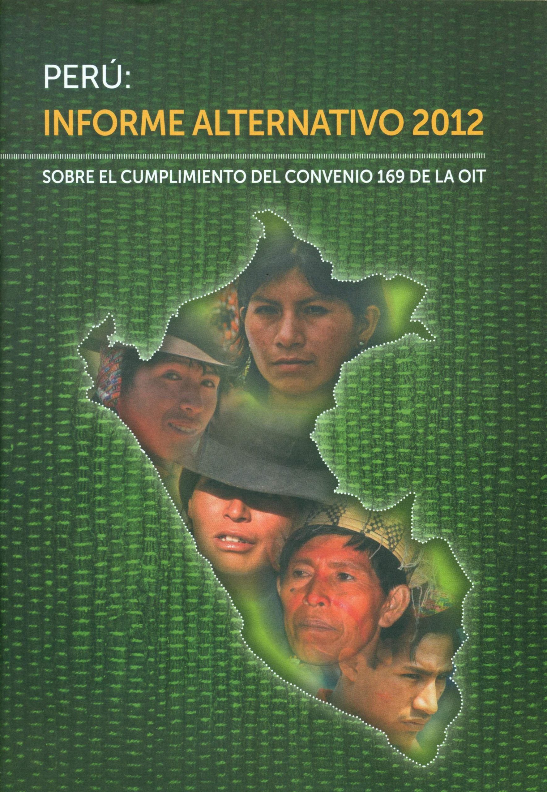 Portada de Peru Informe Alternativo 2012