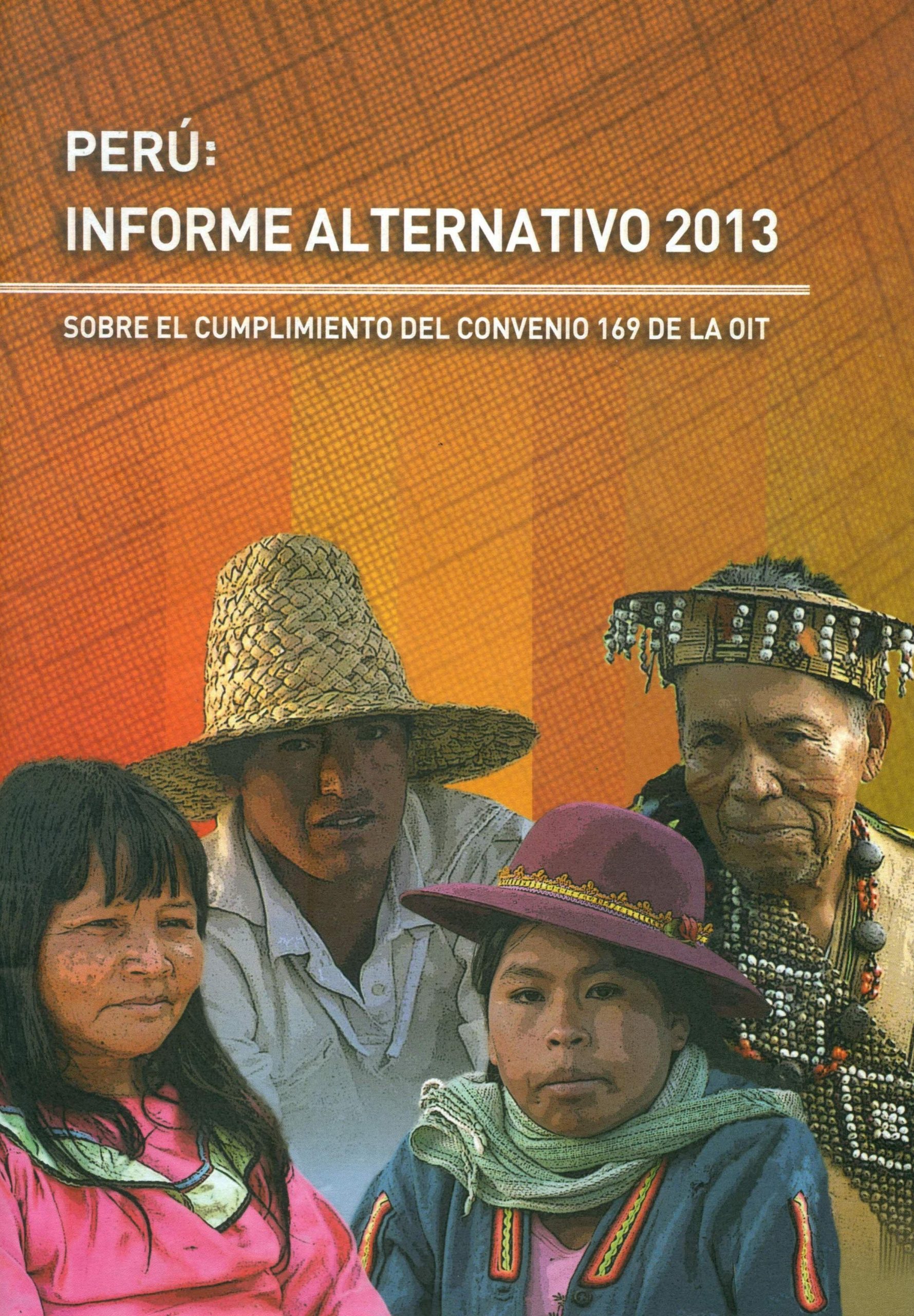 Portada de Peru informe alternativo 2013