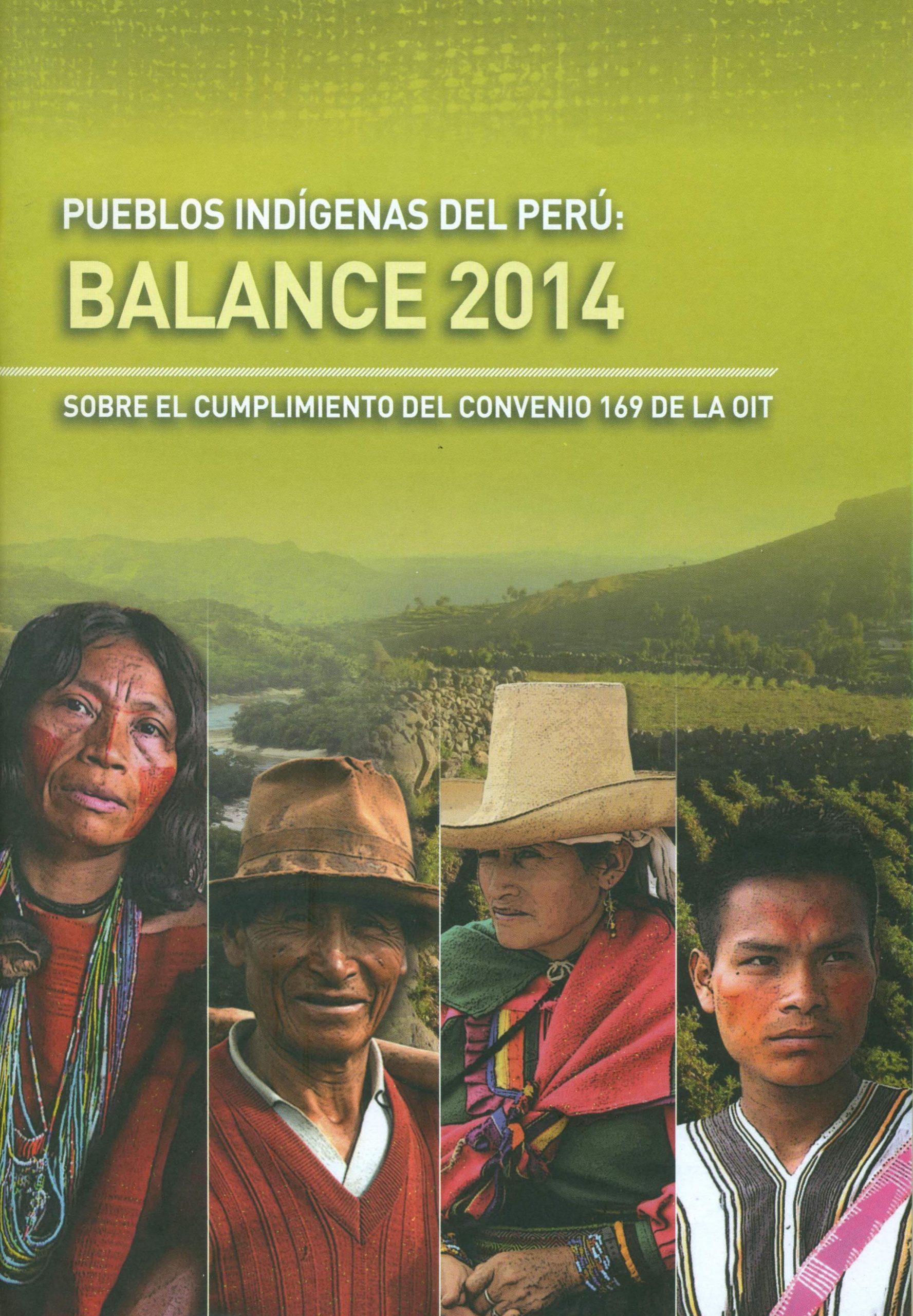 Portada de Pueblos Indígenas del Perú – Balance 2014