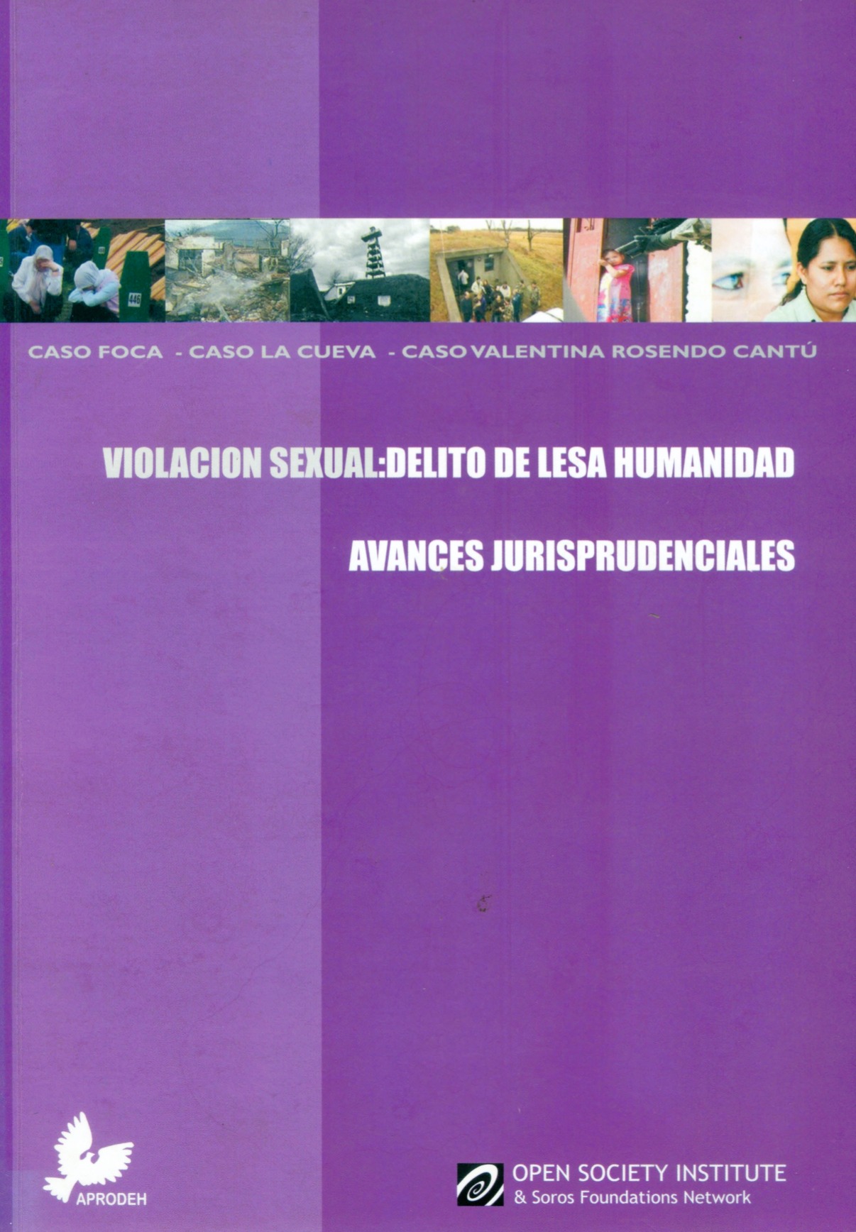 Portada de Violación sexual delito de lesa humanidad – avances jurisprudenciales