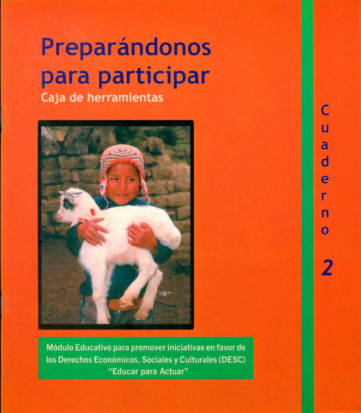 Portada de Preparandonos para participar modulo educativo